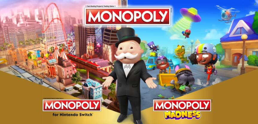 【XCI】《地产大亨+地产大亨 狂乐派对Monopoly Madness》合集中文版 【含1.0.5补丁】