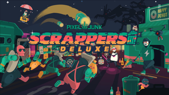 像素垃圾 回收者 PixelJunk Scrappers Deluxe|官方中文|本体+5.3.0升补NSZ|原版|