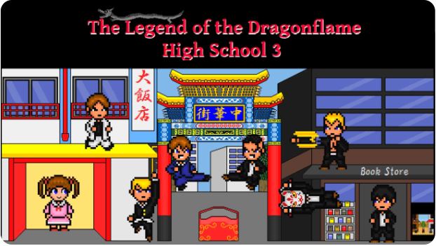 龙炎高校传说3 The Legend of the Dragonflame High School 3|官方英文|NSZ|原版|